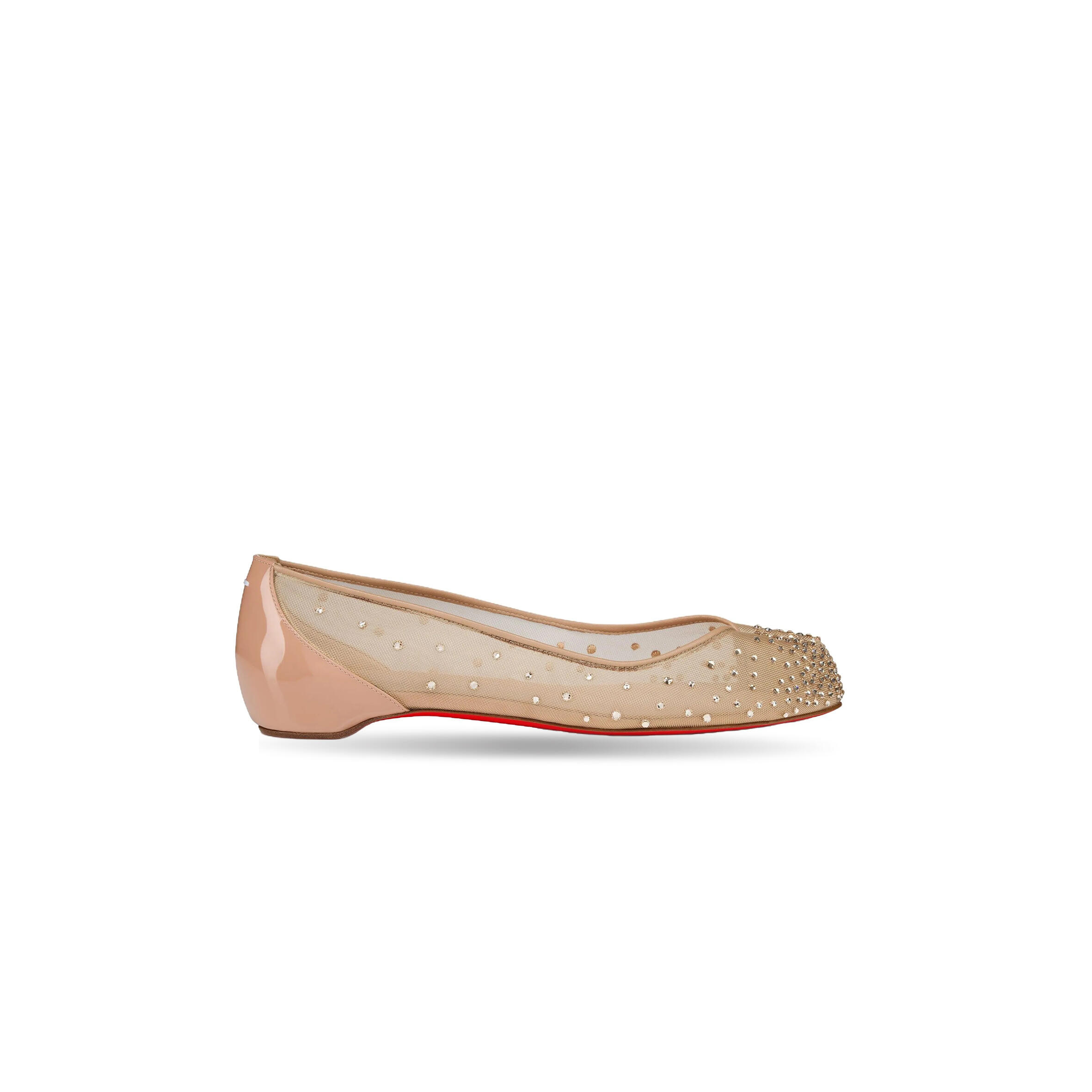 CHRISTIAN LOUBOUTIN GOAT URBAN TABI BALLERINAS 2503 1251024N295
